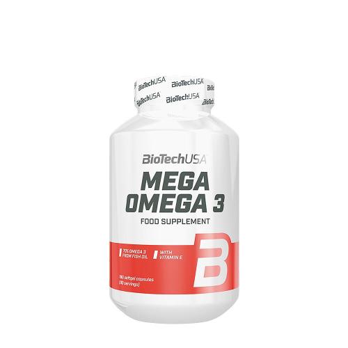 BioTechUSA Mega Omega 3 (180 Capsule)