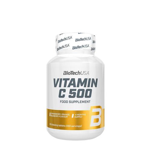 BioTechUSA Vitamin C 500 (120 Comprimé à mâcher)