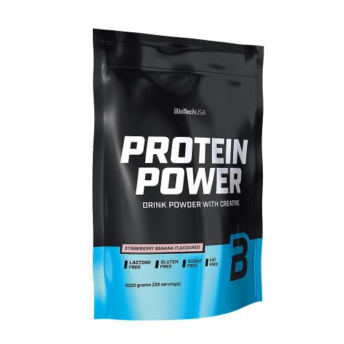 BioTechUSA Protein Power (1000 g, Fraise Banane)