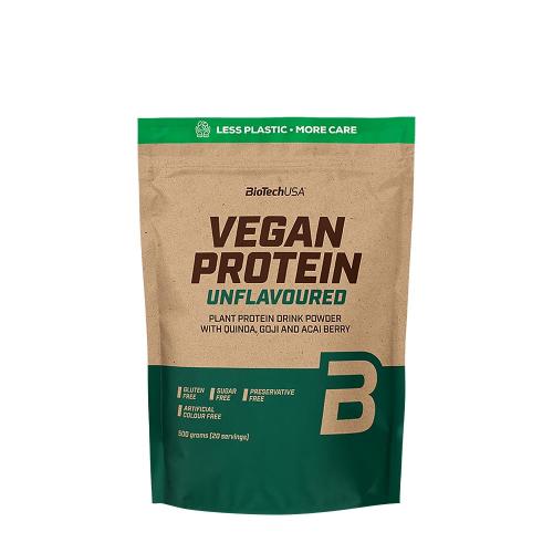 BioTechUSA Vegan Protein Unflavoured (500 g, Sans Arôme)