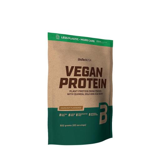 BioTechUSA Vegan Protein (500 g, Noisette)