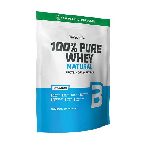 BioTechUSA 100% Pure Whey Natural (1000 g, Sans Arôme)