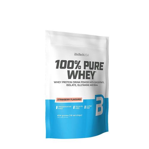 BioTechUSA 100% Pure Whey (454 g, Fraise)