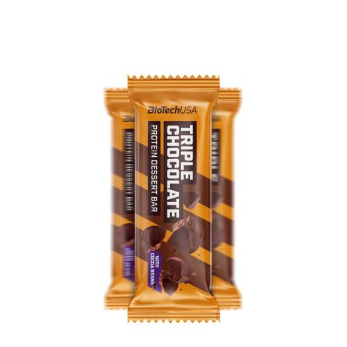 BioTechUSA Protein Dessert Bar (50 g, Triple Chocolat)