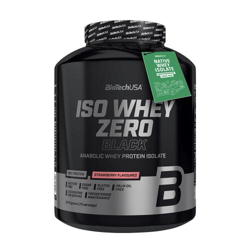 BioTechUSA Iso Whey Zero Black (2270 g, Fraise)