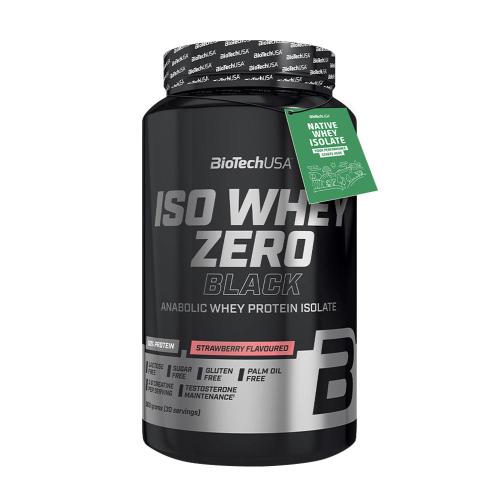 BioTechUSA Iso Whey Zero Black (908 g, Fraise)