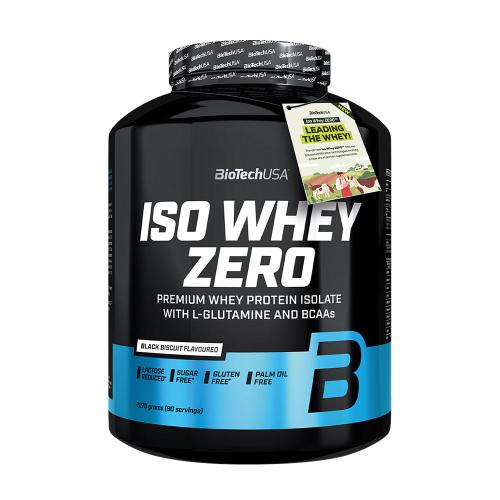 BioTechUSA Iso Whey Zero  (2270 g, Biscuit Noir)