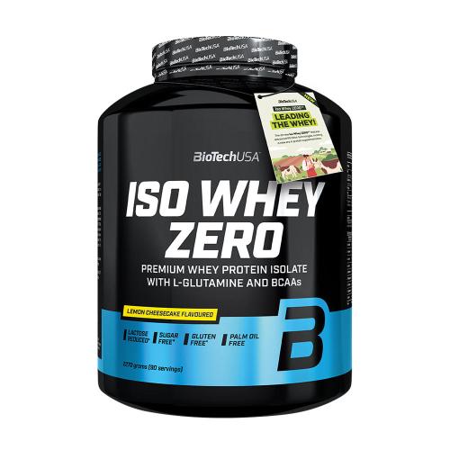 BioTechUSA Iso Whey Zero  (2270 g, Gâteau au Fromage Citron)