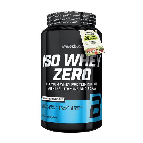 BioTechUSA Iso Whey Zero  (908 g, Biscuit Noir)