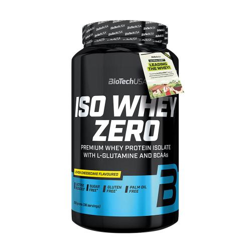 BioTechUSA Iso Whey Zero  (908 g, Gâteau au Fromage Citron)