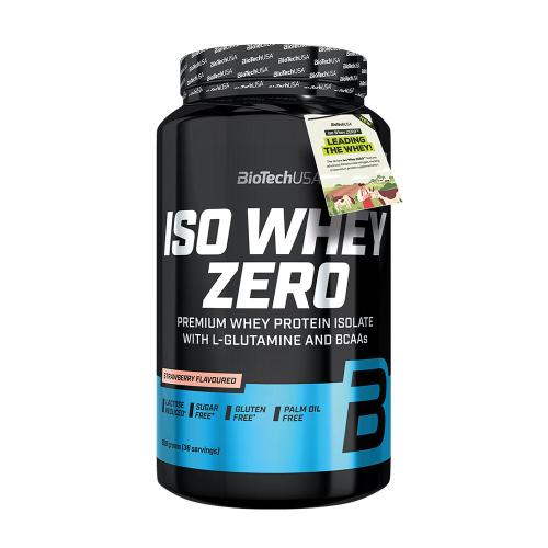 BioTechUSA Iso Whey Zero  (908 g, Fraise)