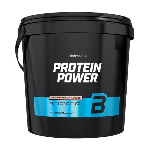 BioTechUSA Protein Power (4000 g, Fraise Banane)