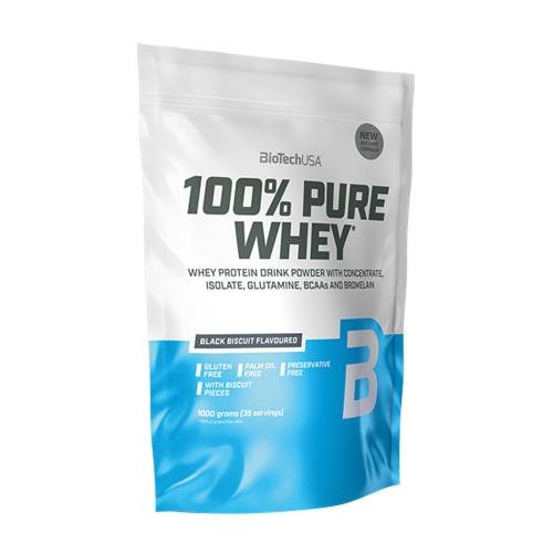 BioTechUSA 100% Pure Whey (1000 g, Biscuit Noir)