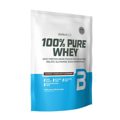 BioTechUSA 100% Pure Whey (1000 g, Chocolat Noix de Coco)