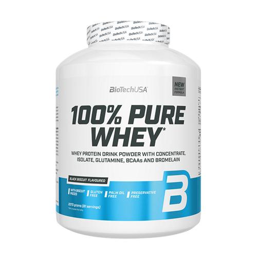 BioTechUSA 100% Pure Whey (2270 g, Biscuit Noir)