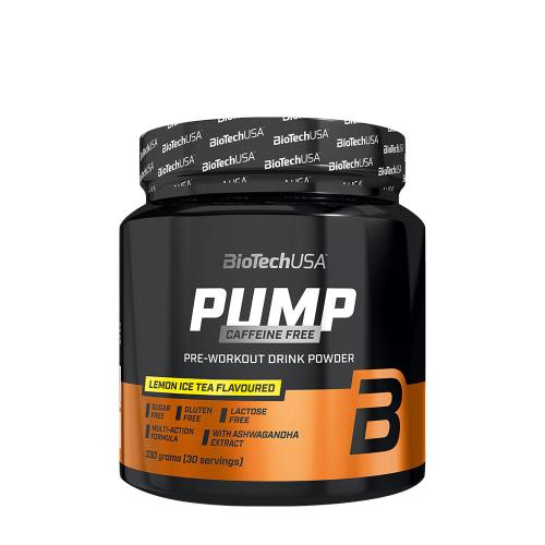 BioTechUSA Pump Caffeine Free (330 g, Thé Glacé au Citron)