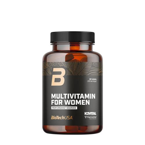 BioTechUSA Multivitamin For Women from Organic Sources (60 Comprimé)