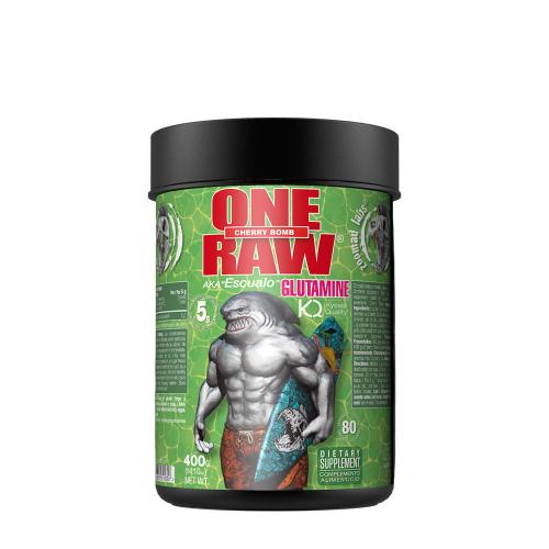 Zoomad Labs One Raw® Glutamine (400 g, Bombe de Cerise)