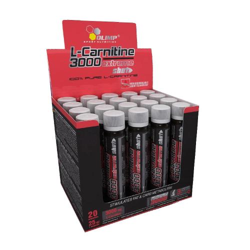 Olimp Sport L-Carnitine 3000 Extreme Shot (20 x 25ml, Cerise)