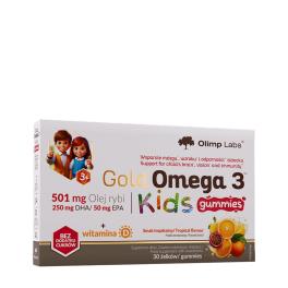   Olimp Labs Gold Omega 3 Kids Gummies (30 Gélatine en bonbon, Tropical)