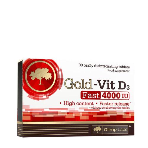 Olimp Labs Gold-Vit D3 FAST 4000 IU (30 Comprimé)