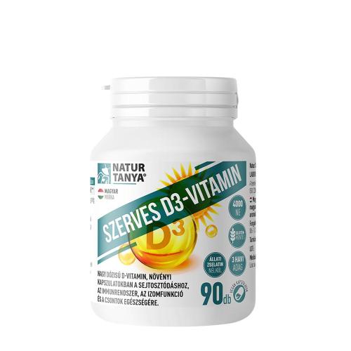 Natur Tanya Organic Vitamin D3 4000 IU With Vitamin E (90 Capsule)