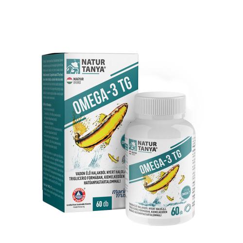 Natur Tanya Mega Omega-3 - Wild Fish Oil (60 Capsule molle)