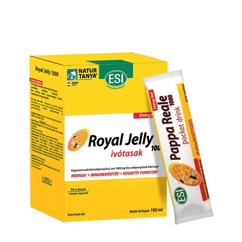 Natur Tanya ESI® Royal Jelly - 1000 mg of fresh ROYAL JELLY in a liquid pouch (16 sachet à boire)