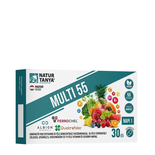 Natur Tanya Multi 55 - Fermented Multivitamin (30 Comprimé)