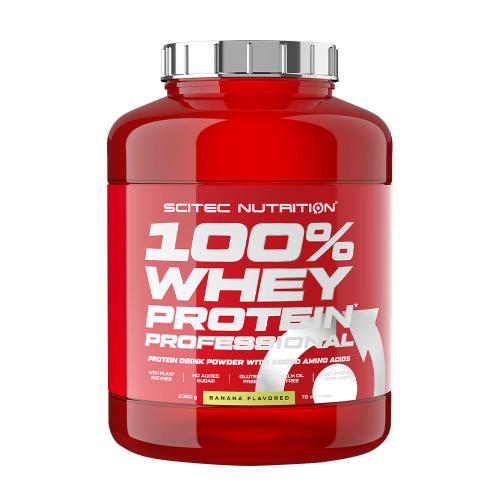 Scitec Nutrition 100% Whey Protein Professional (2350 g, Banane)