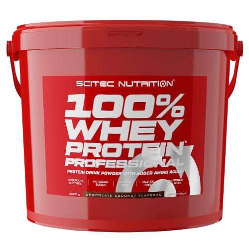 Scitec Nutrition 100% Whey Protein Professional (5000 g, Chocolat Noix de Coco)