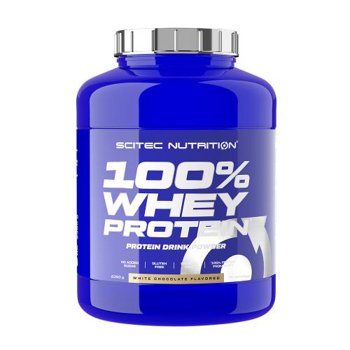 Scitec Nutrition 100% Whey Protein (2350 g, Chocolat Blanc)