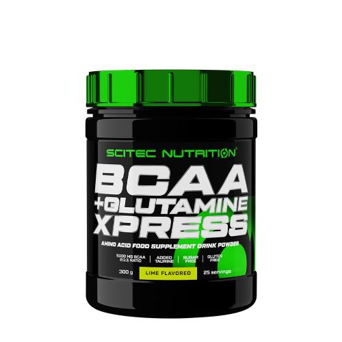 Scitec Nutrition BCAA + Glutamine Xpress (300 g, Citron Vert)