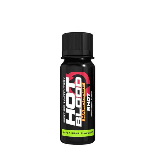 Scitec Nutrition Hot Blood Hardcore Shot (60 ml, Pomme Poire)