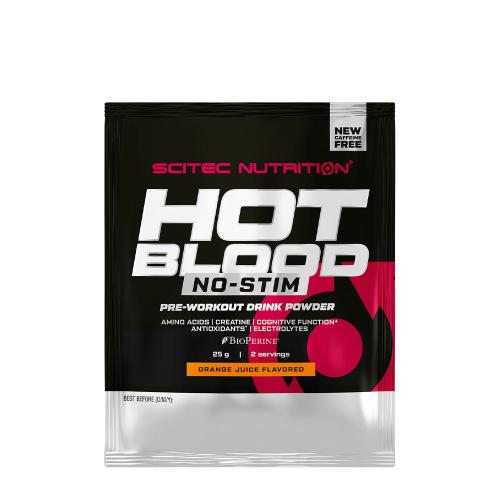 Scitec Nutrition Hot Blood No-Stim (25 g, Jus d'Orange)