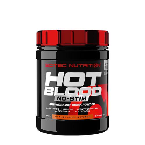 Scitec Nutrition Hot Blood No-Stim (375 g, Jus d'Orange)