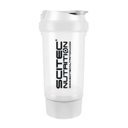 Scitec Nutrition Traveller Shaker (500 ml, Blanc)