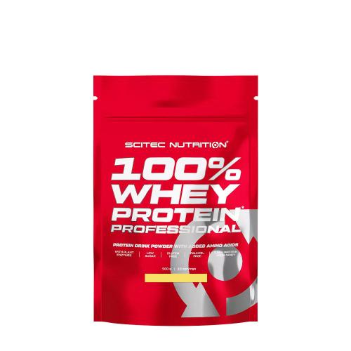 Scitec Nutrition 100% Whey Protein Professional (500 g, Gâteau au Fromage Citron)