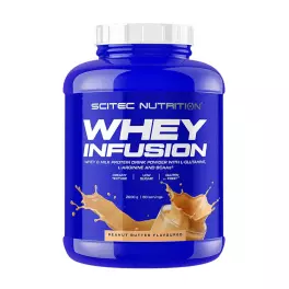   Scitec Nutrition Whey Infusion (2000 g, Beurre de Cacahuètes)