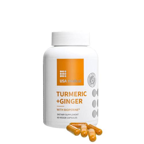 USA medical Turmeric+Ginger (60 Capsule)