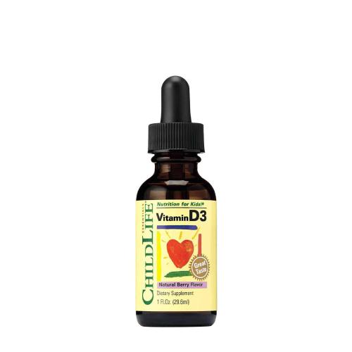 ChildLife Vitamin D3 Drops (30 ml, Baie)