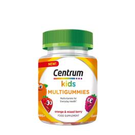   Centrum Kids Multigummies Orange & Mixed Berry (30 Gélatine en bonbon, Orange Fruits des Bois)