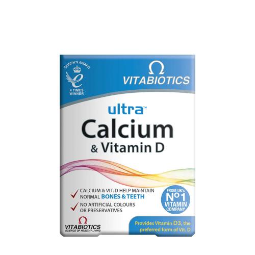 Vitabiotics Ultra Calcium & Vitamin D  (30 Comprimé)