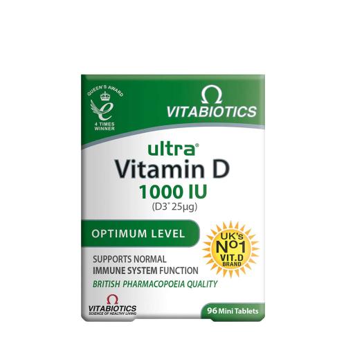 Vitabiotics Ultra Vitamin D 1000 IU (96 Comprimé)