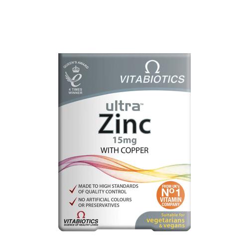 Vitabiotics Ultra Zinc 15 mg (60 Comprimé)