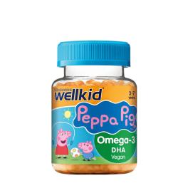   Vitabiotics Wellkid Peppa Pig Omega-3 DHA (30 Gélatine en bonbon, Orange)