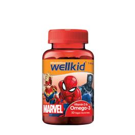 Vitabiotics Wellkid Marvel Omega-3  (50 Gélatine en bonbon)