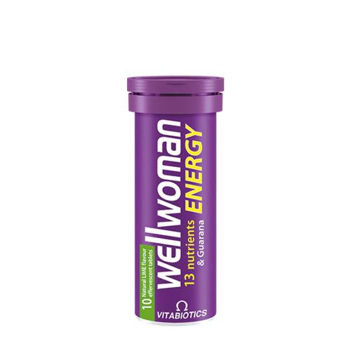 Vitabiotics Wellwoman Energy (10 Comprimé effervescent, Citron Vert)