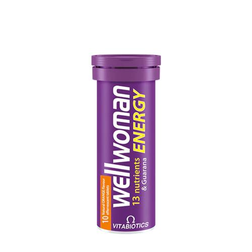 Vitabiotics Wellwoman Energy (10 Comprimé effervescent, Orange)