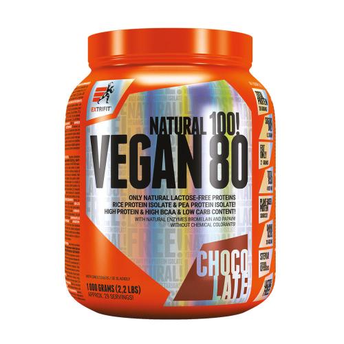 Extrifit Vegan 80 (1000 g, Chocolat)